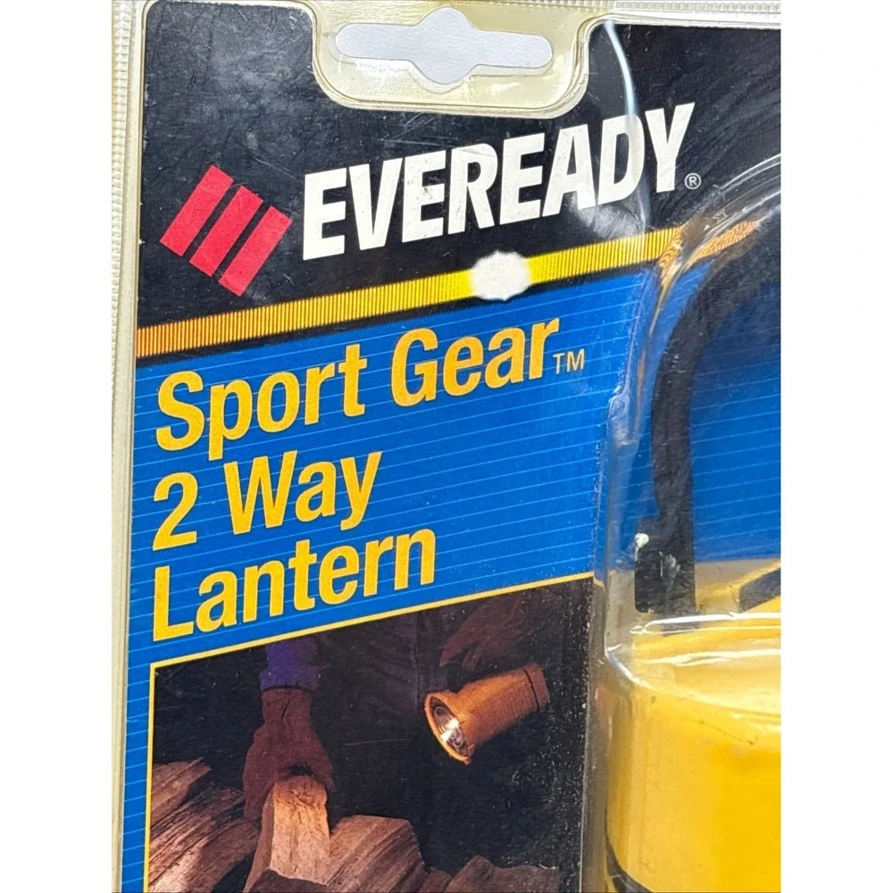 Eveready Sport Gear 2 Way Lantern Factory Sealed Vintage 1994 360 Light Camping